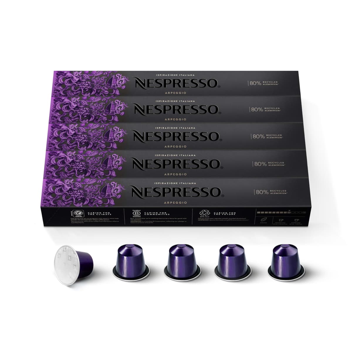 Nespresso Vertuo Double Espresso Selection Long Expiry Coffee Pods Capsules Chiaro Scuro 20 Pods 2 Sleeves — view 13