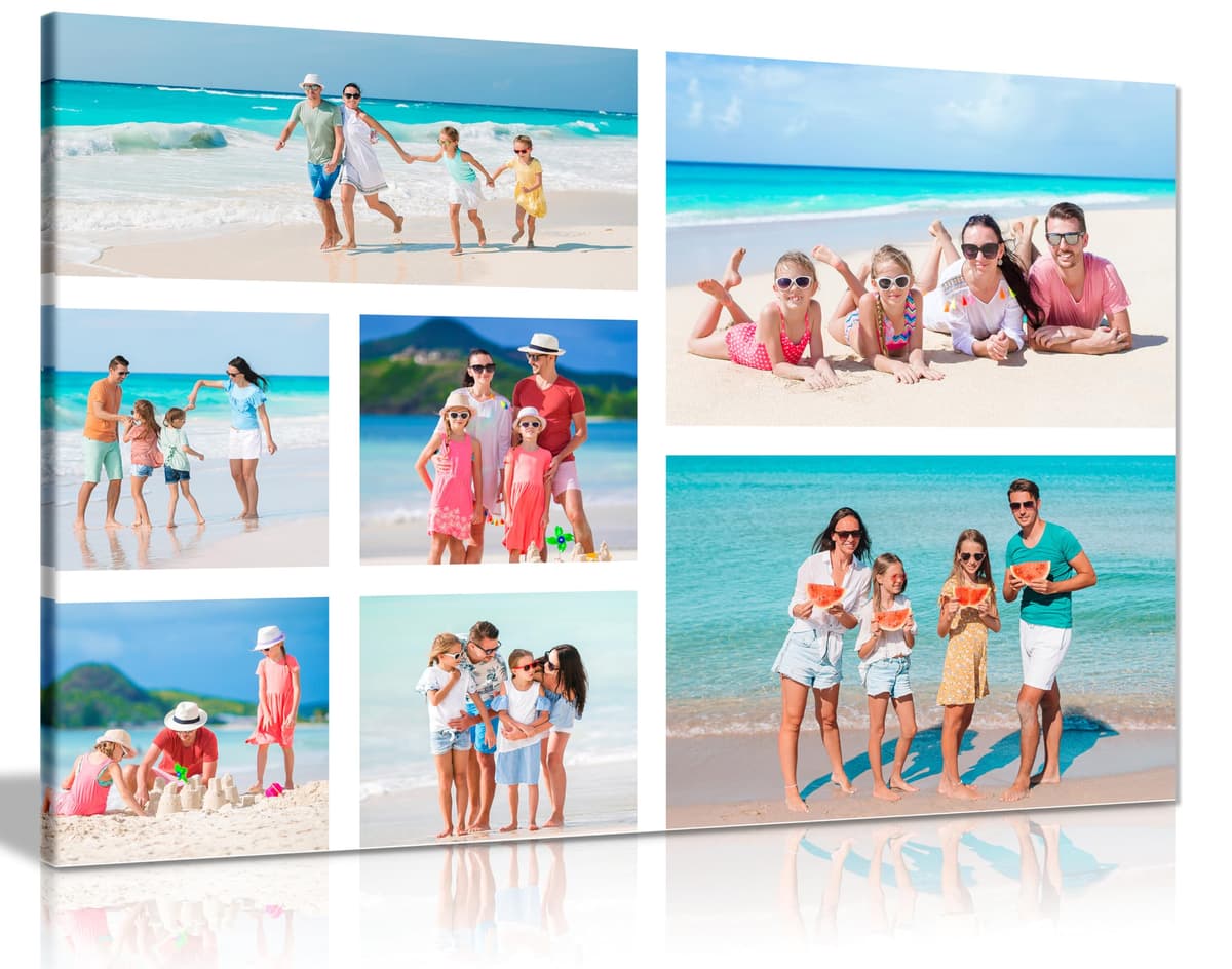 1 Photo Portrait Personalised Canvas Print – Custom Photo Wall Art – Multiple Sizes via “Customise Now” – Custom Printed Gift for Home & Occasions — view 22