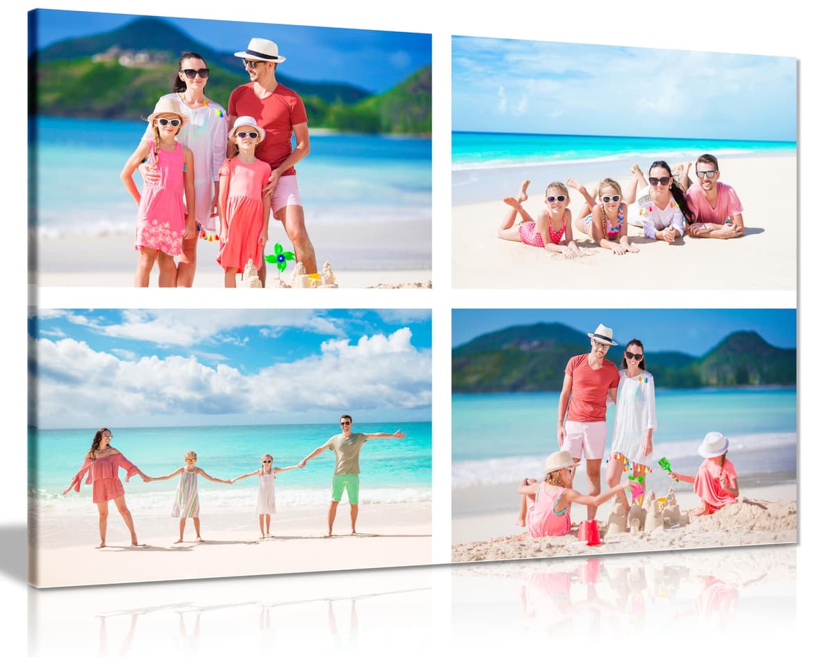 1 Photo Portrait Personalised Canvas Print – Custom Photo Wall Art – Multiple Sizes via “Customise Now” – Custom Printed Gift for Home & Occasions — view 15