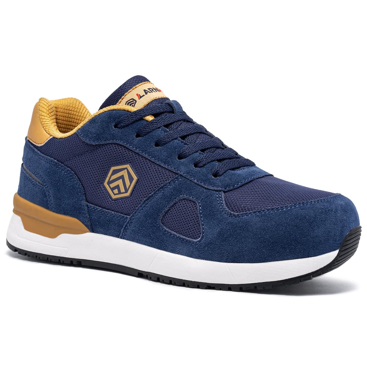 LARNMERN PRO Zapatos de Seguridad Hombre Mujer S1 SRC Anti-Deslizante Zapatos de Trabajo Punta de Acero Zapatillas de Seguridad Ligero Transpirables Calzado de Seguridad — view 6