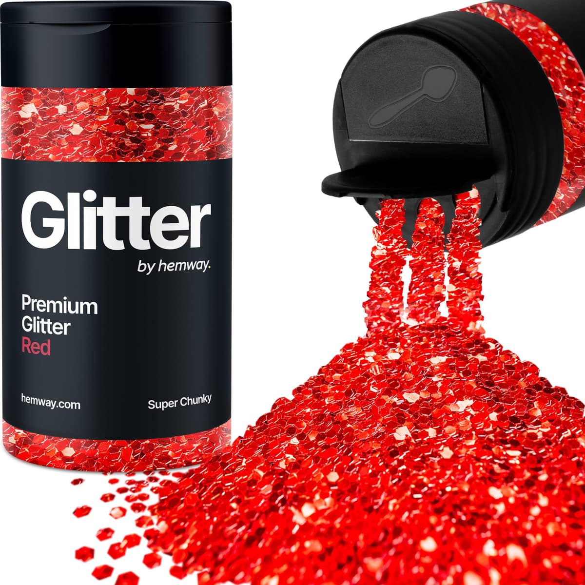 Light Rose Gold Glitter Shaker, 130g Ultrafine Glitter, Crafts 1/128" Metallic Flake Light Rose Gold Sequins, Resin & Epoxy Crafts, Decorating, Halloween, Christmas Nail, Face, Hemway — view 285
