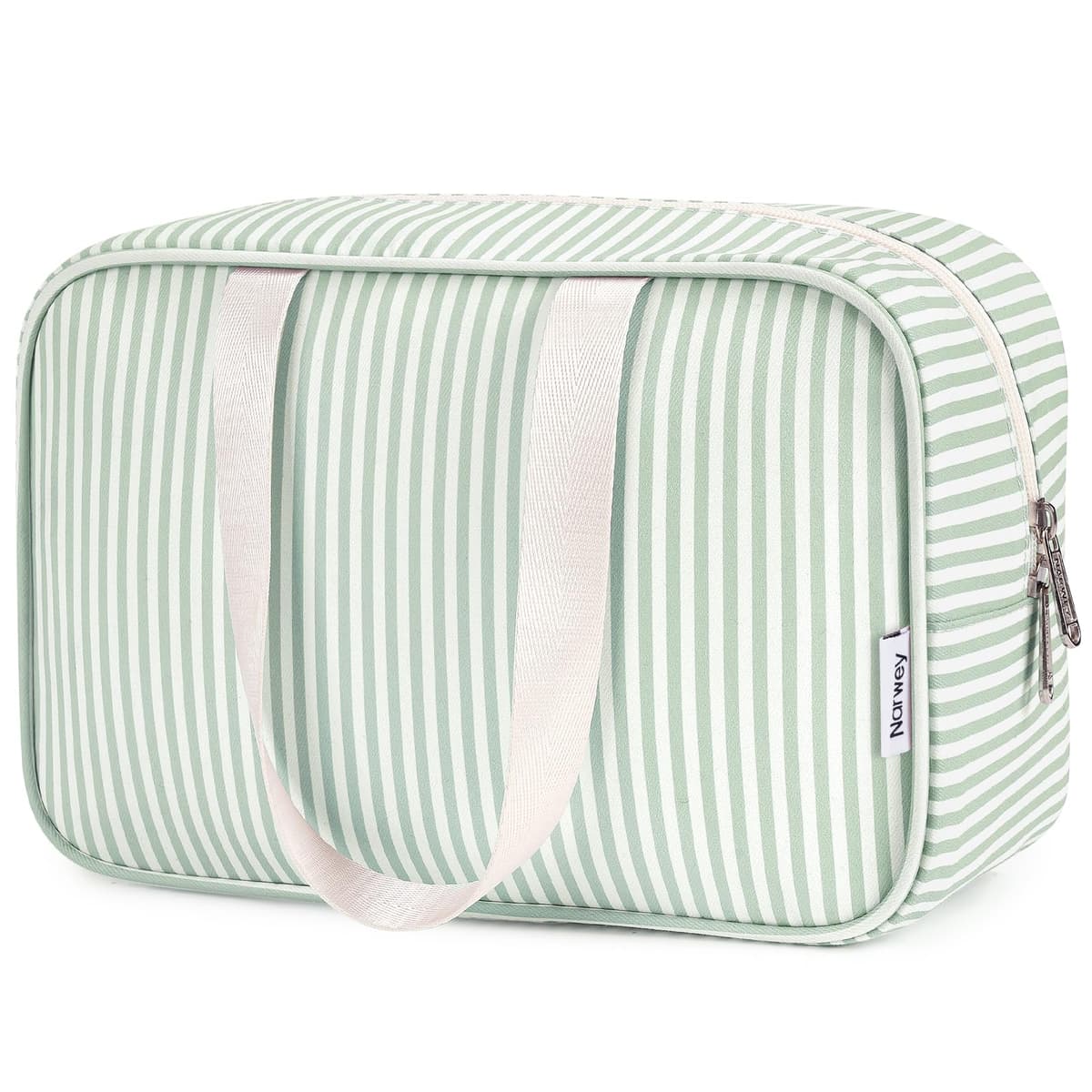 Narwey Toiletry Bag, Large Toiletry Bags for Women, Full Size Wash Bag Women, Large Makeup Bag with Handles, Portable Toiletries Bag for Travel, Make up Cosmetic Organizer for Essentials — view 17