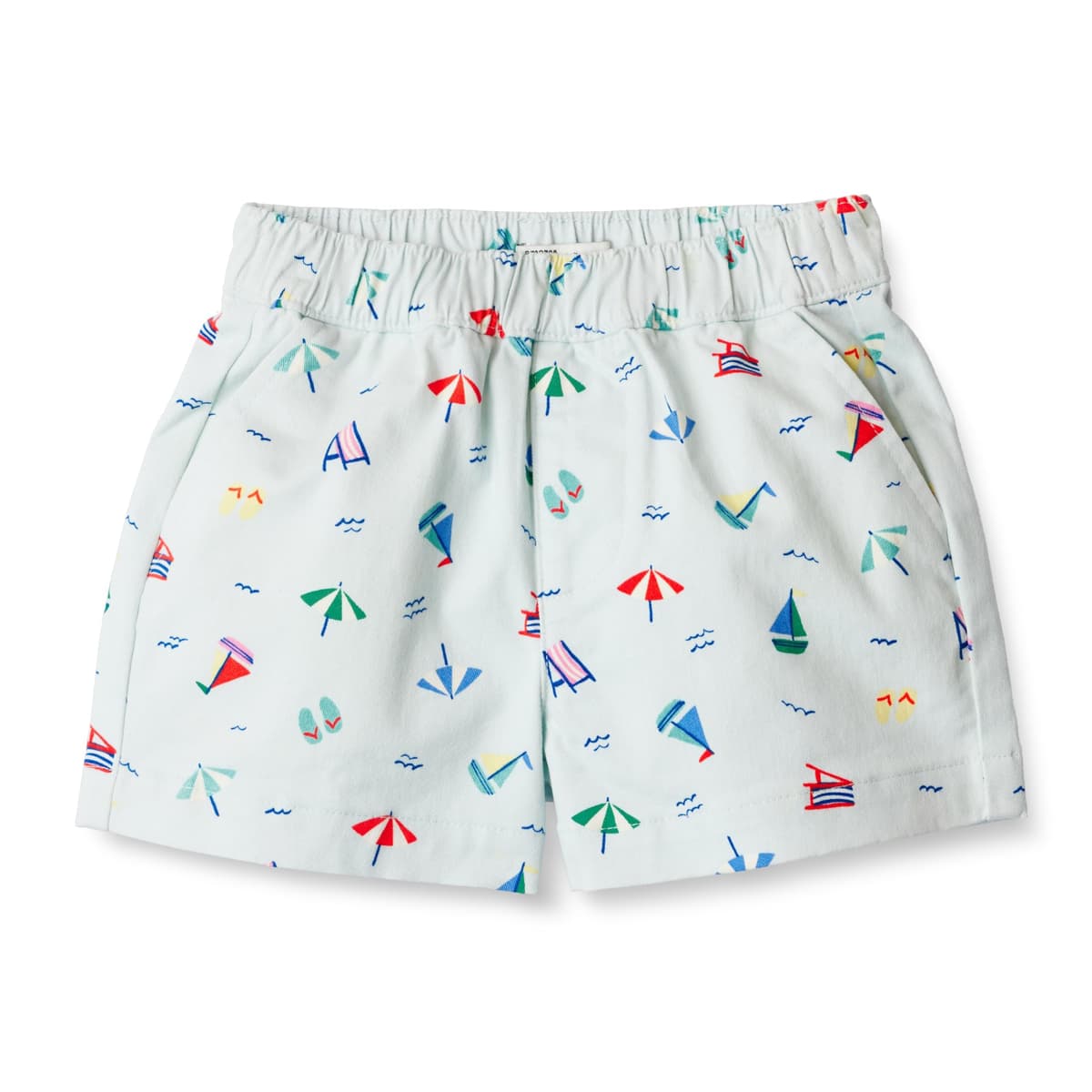 Amazon Essentials x Sofia Grainge Pantalones Cortos de Sarga de Algodón sin Cordones Unisex Bebé — view 9