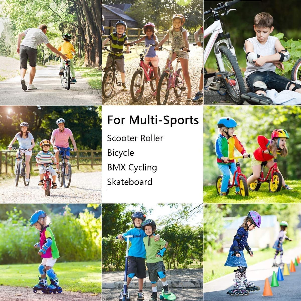 XJD Casco de Ciclismo para Niños Ajustable Casco Bicicleta Niño Casco Infantil Patinete Rollerskate de 3 a 14 Años Protecciones para Múltiples Deportes — view 83