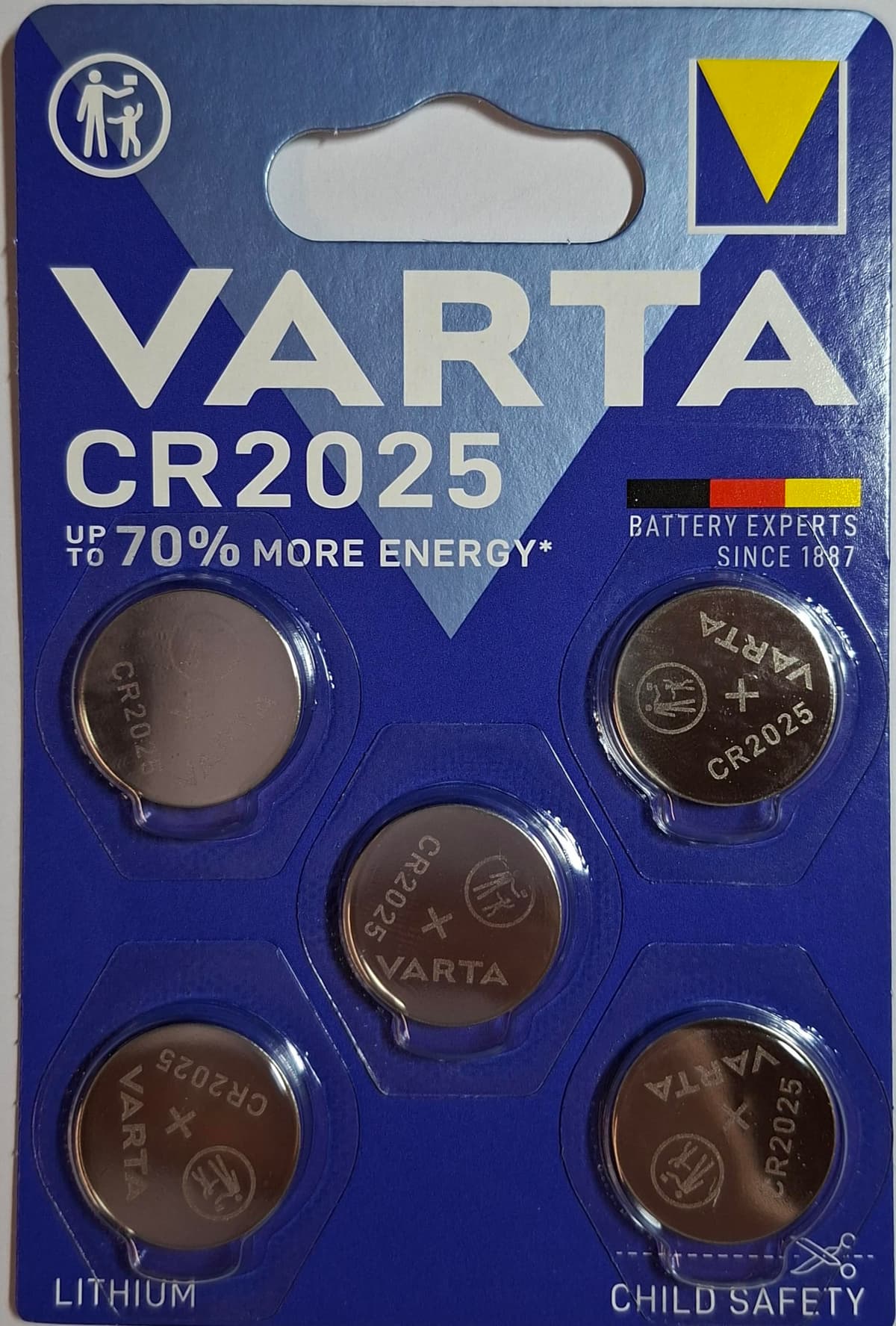 Varta Pila de botón alcalina de 12 V Electronics V23GA, pilas de botón en un blíster original de 2 unidades, plateado — view 14