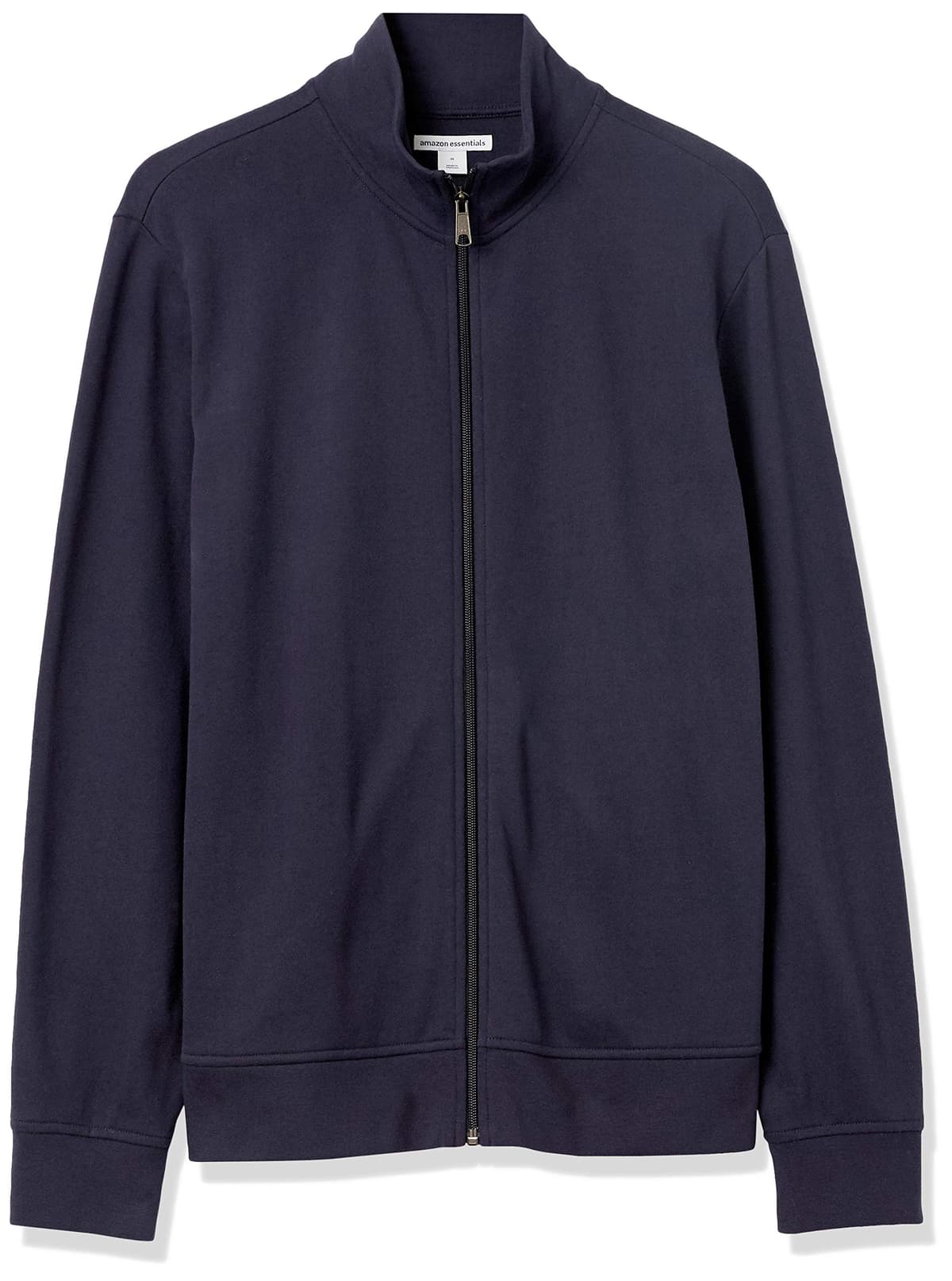 Amazon Essentials Sudadera Ligera de Felpa con Cremallera Completa y Cuello Perkins Hombre — view 6