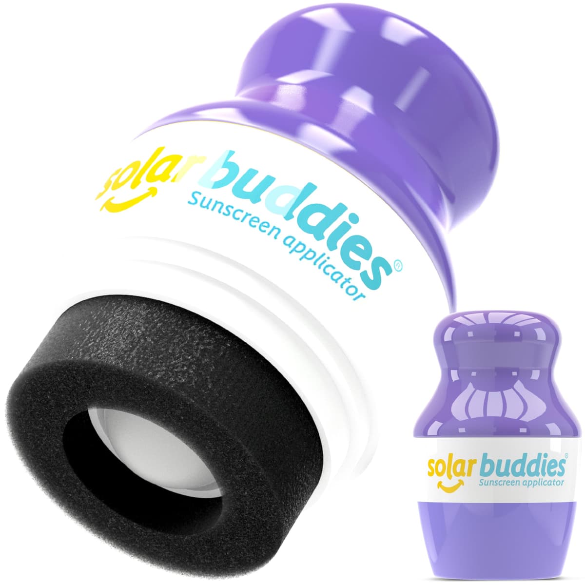 Solar Buddies Sunscreen Applicator - Single Pink - Refillable Roll on Sponge Sunscreen, Suncream & Lotion Applicator For Kids, Adults & Families - Holds 3.4fl oz, Perfect Size for Travel — view 11