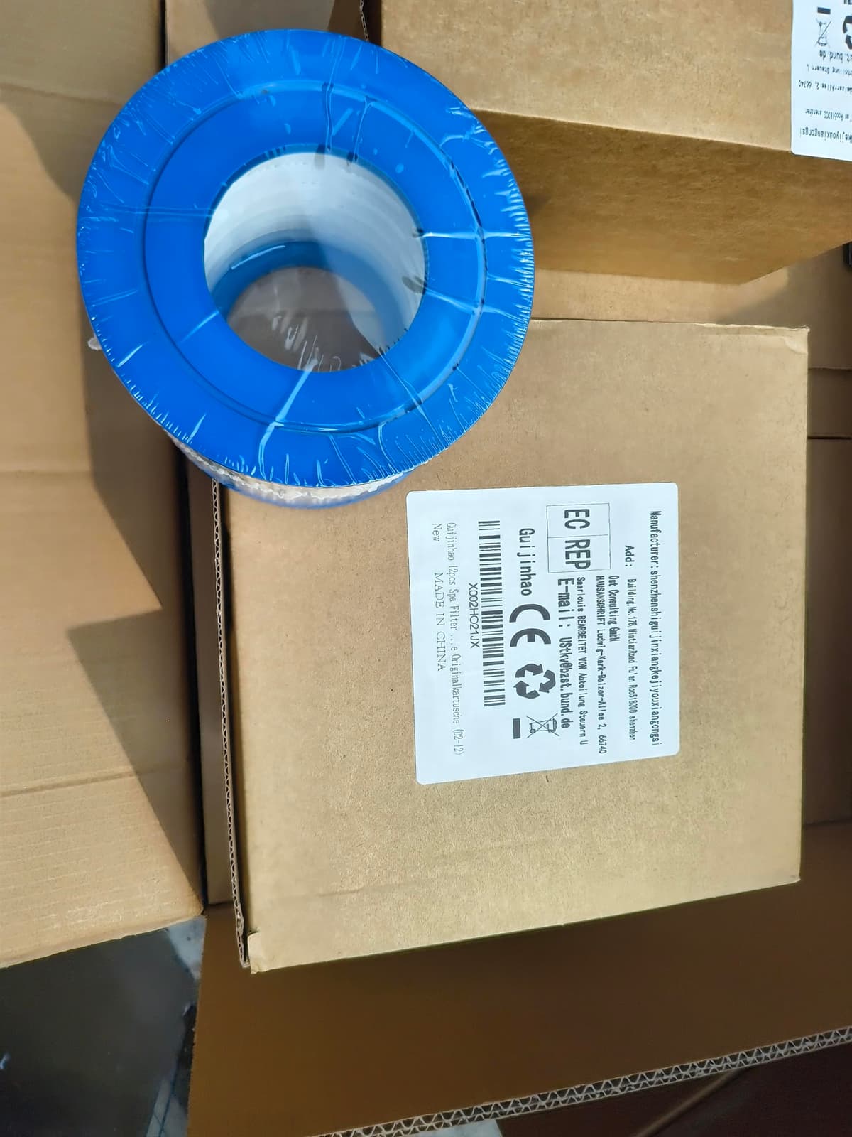 12pcs Hot Tub Filter Cartridges VI for All Lay Z-Spa Models - Paris Miami Vegas Monaco Palm Spring Cancun Helsinki etc Replacement Cartridge.(C42-12) — view 2