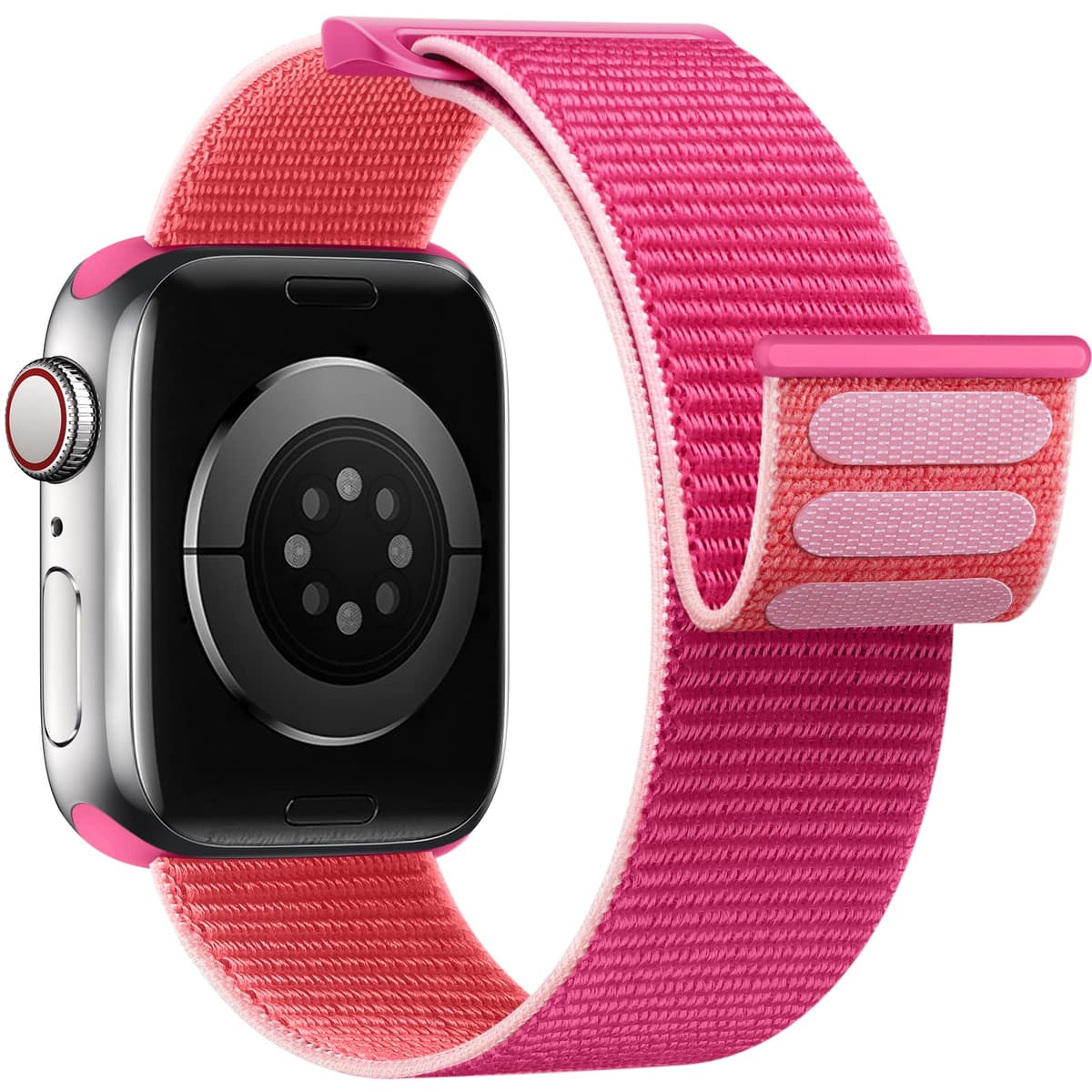 Yoohoo Nylon Straps Compatible with Apple Watch Straps 38mm 40mm 41mm 42mm(Series 10) Women Men,Upgraded Soft Nylon Strap Replacement Bands for iWatch Series 11 10 9 8 7 6 5 4 3 2 1 SE3 Ultra3/Black — view 31