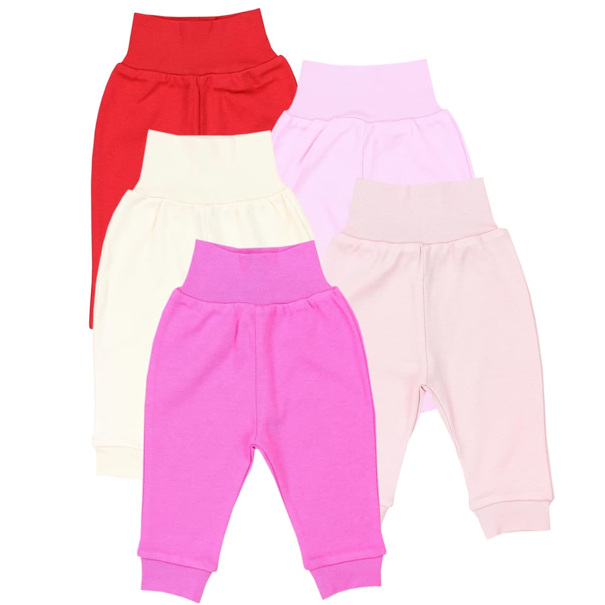 TupTam Pantalones Bebé 5 Unidades – Pantalón Algodón Suave para Bebé Niño y Niña, Certificación Oeko-Tex — view 7