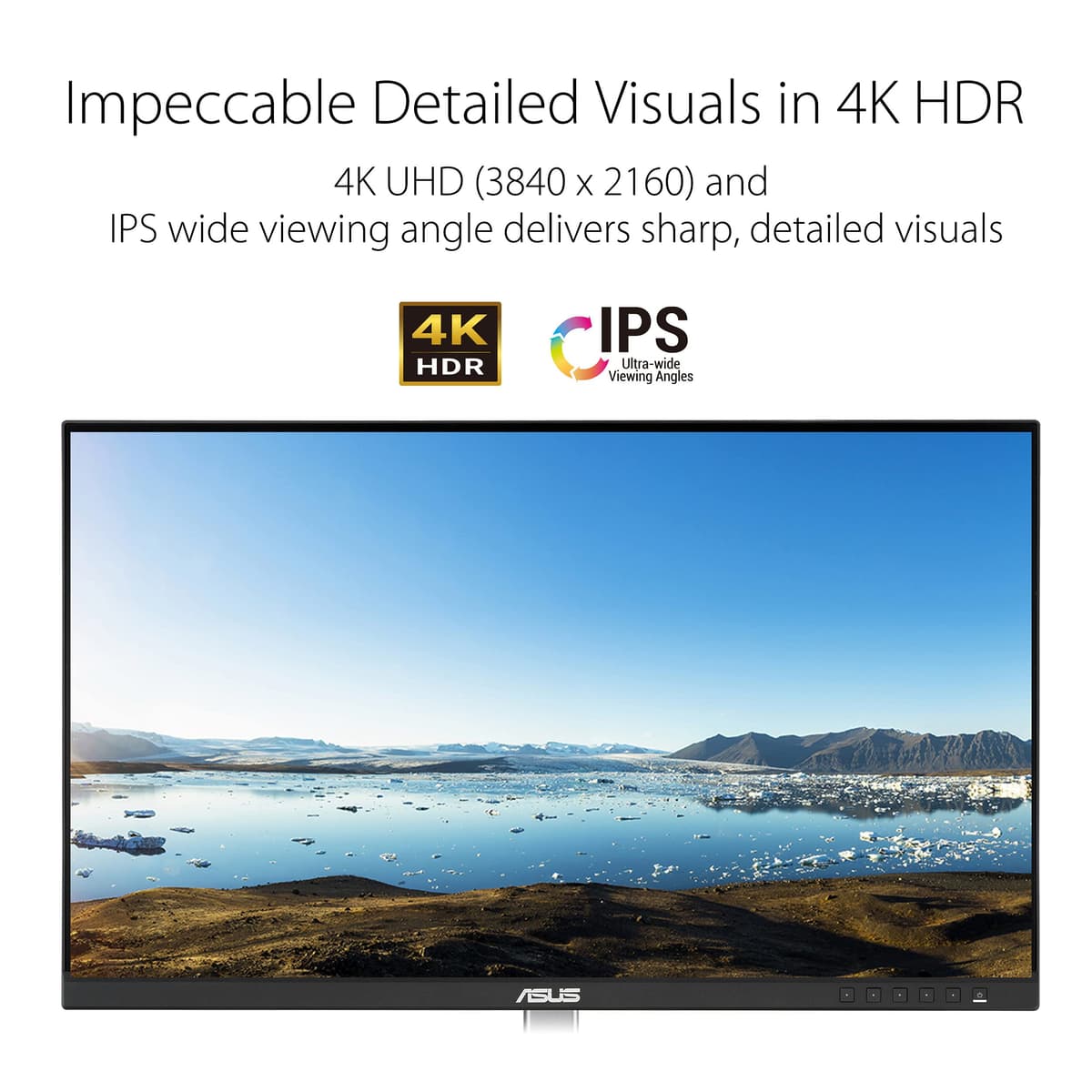 ASUS ProArt Display PA279CV Professional Monitor - 27", IPS, 4K UHD (3840x2160), 100% sRGB/Rec. 709, colour Accuracy ΔE < 2, Calman Verified, USB-C, ProArt Preset, ProArt Palette, Ergonomic Stand — view 4
