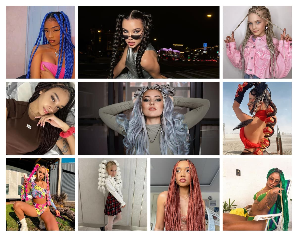 YDDM Capelli Per Treccine Africane Morado Extension Treccine Texture Yaki Easy Install per Principianti 32 Pollici 3 Pezzi Capelli Leggeri e Naturali per Box Braids, Twist e Crochet — view 19
