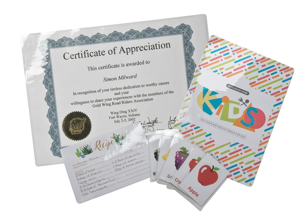 Deskit Laminating Pouches A4, Glossy, 120 Sheets, 100 Microns - Clear and Durable Presentations - Flexible Rigidity for Everyday Use — view 4