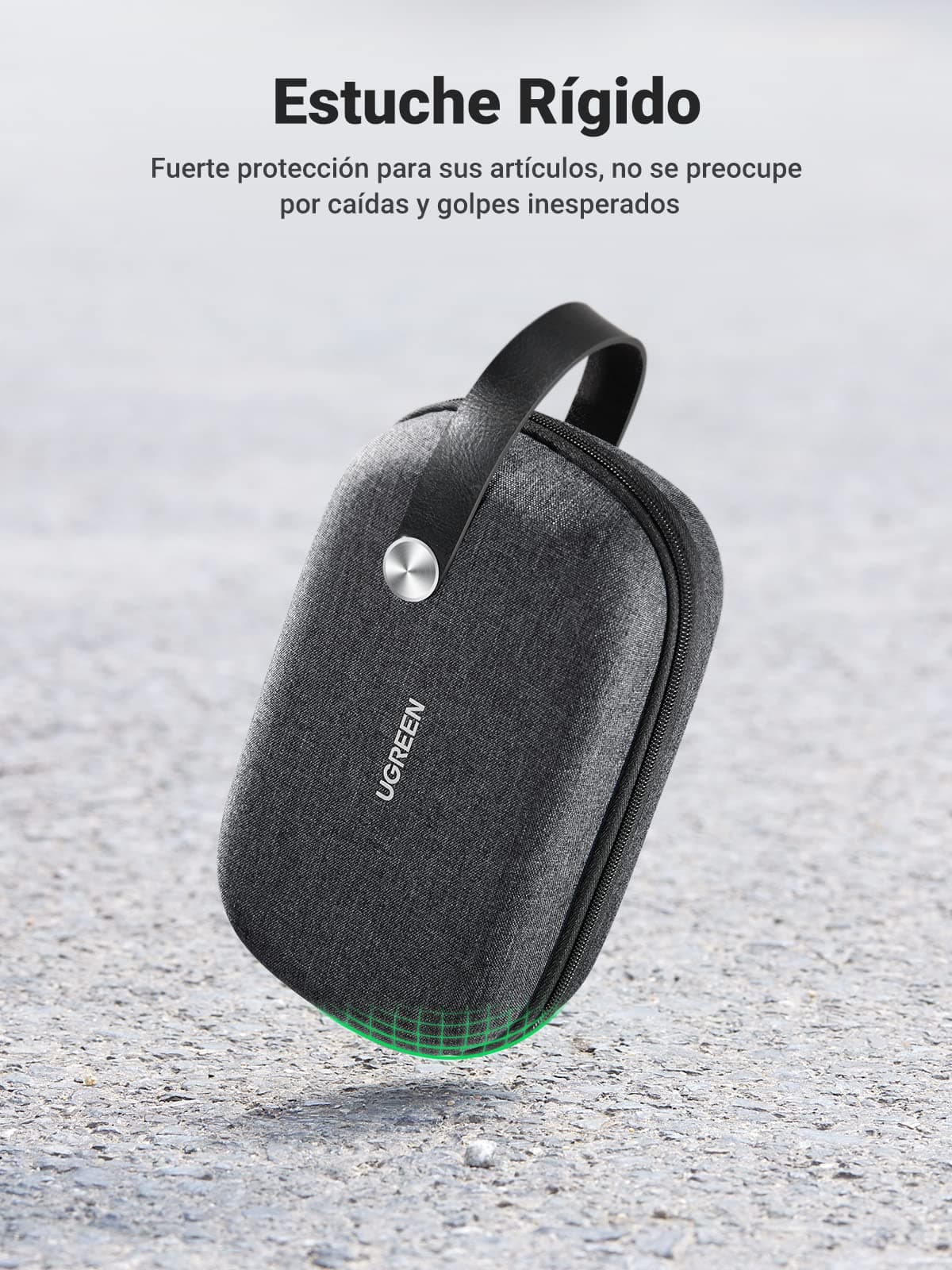 UGREEN Organizador Viaje Almacenamiento de Accesorios Electrónicos, Bolsa de Cable Impermeable, Protección a Prueba de Golpes, para Memoria USB, Cargador de Disco Duro, Batería — view 7