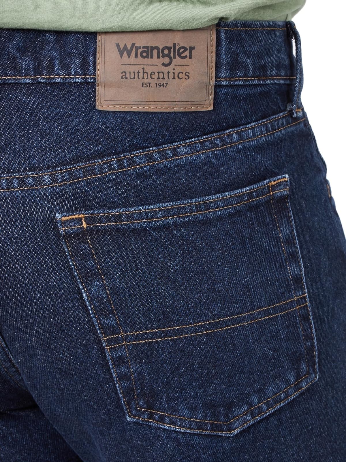 Wrangler Authentics Men's Classic 5-Pocket Relaxed Fit Flex Jean — view 5