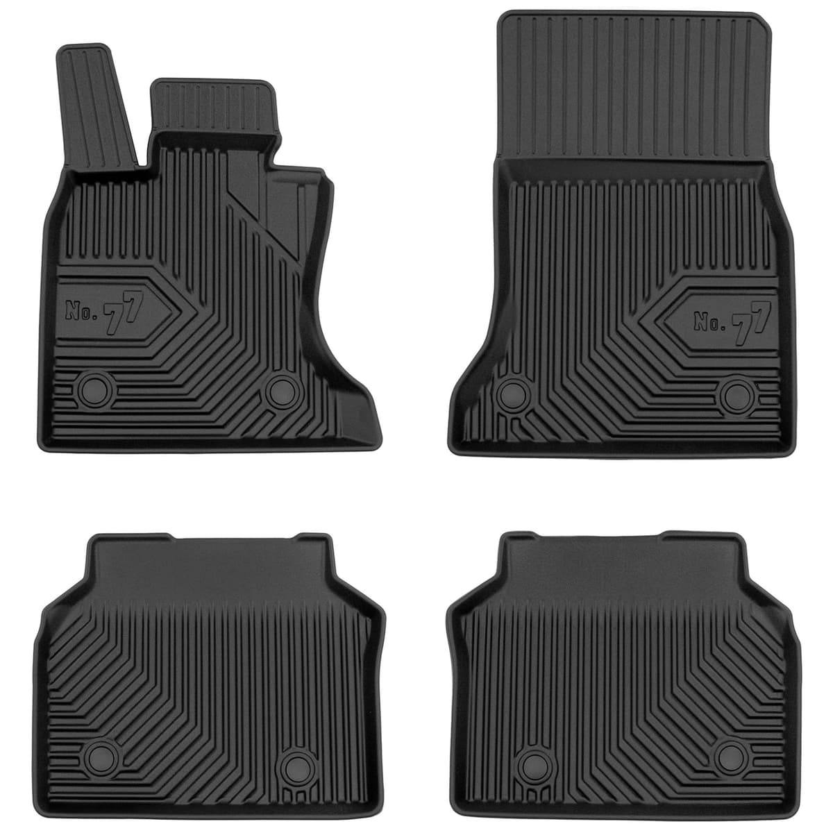 MOTOS Rubber Mats for BMW 3 Series E90 2004-2012 Improve the Comfort of Your Travels with the Non-Slip Carpet Car No.77- Multi-Season Car Mats — view 159