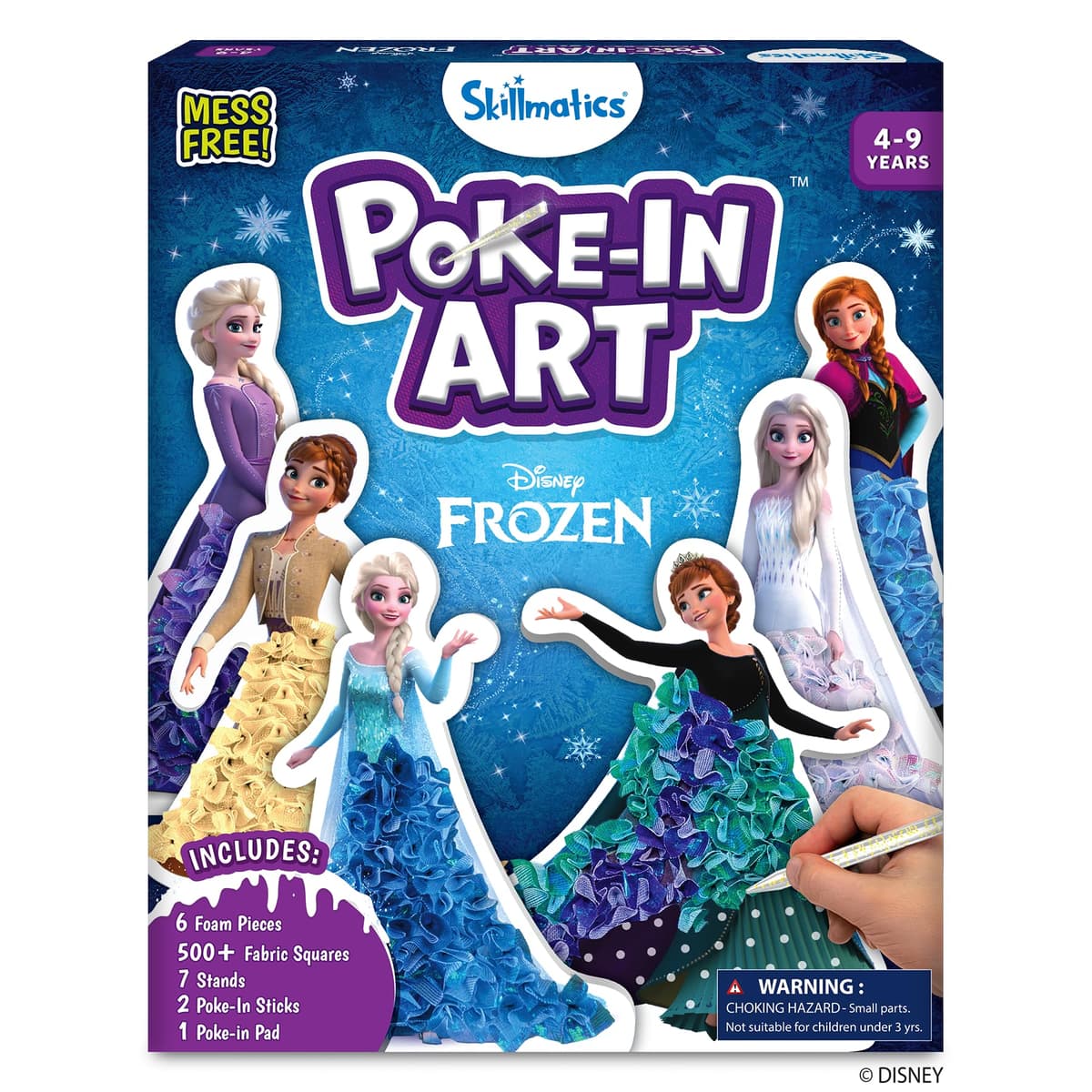 Skillmatics Poke-in Art - Magical Unicorn Dream Decor, Mess-Free Fun for Kids, DIY Sewing Craft Kits, Creative Activity, Gifts for Ages 4, 5, 6, 7, 8, 9 — view 11