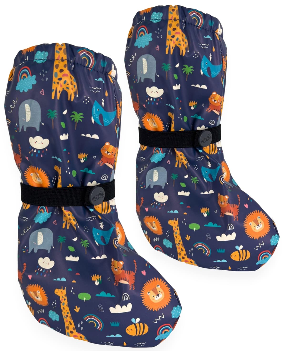 HECKBO Baby rain Booties 3 to 24 Months - Waterproof with Fleece Lining - Different Designs - Outdoor mud Shoes for Babies & Toddlers — view 10