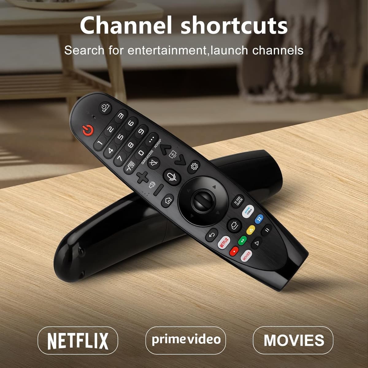 Magic Remote for LG-TV-Remote, Replacement for LG Smart TV Remote Control, AKB75855501 AN-MR20GA with Pointer and Voice Funct — view 4