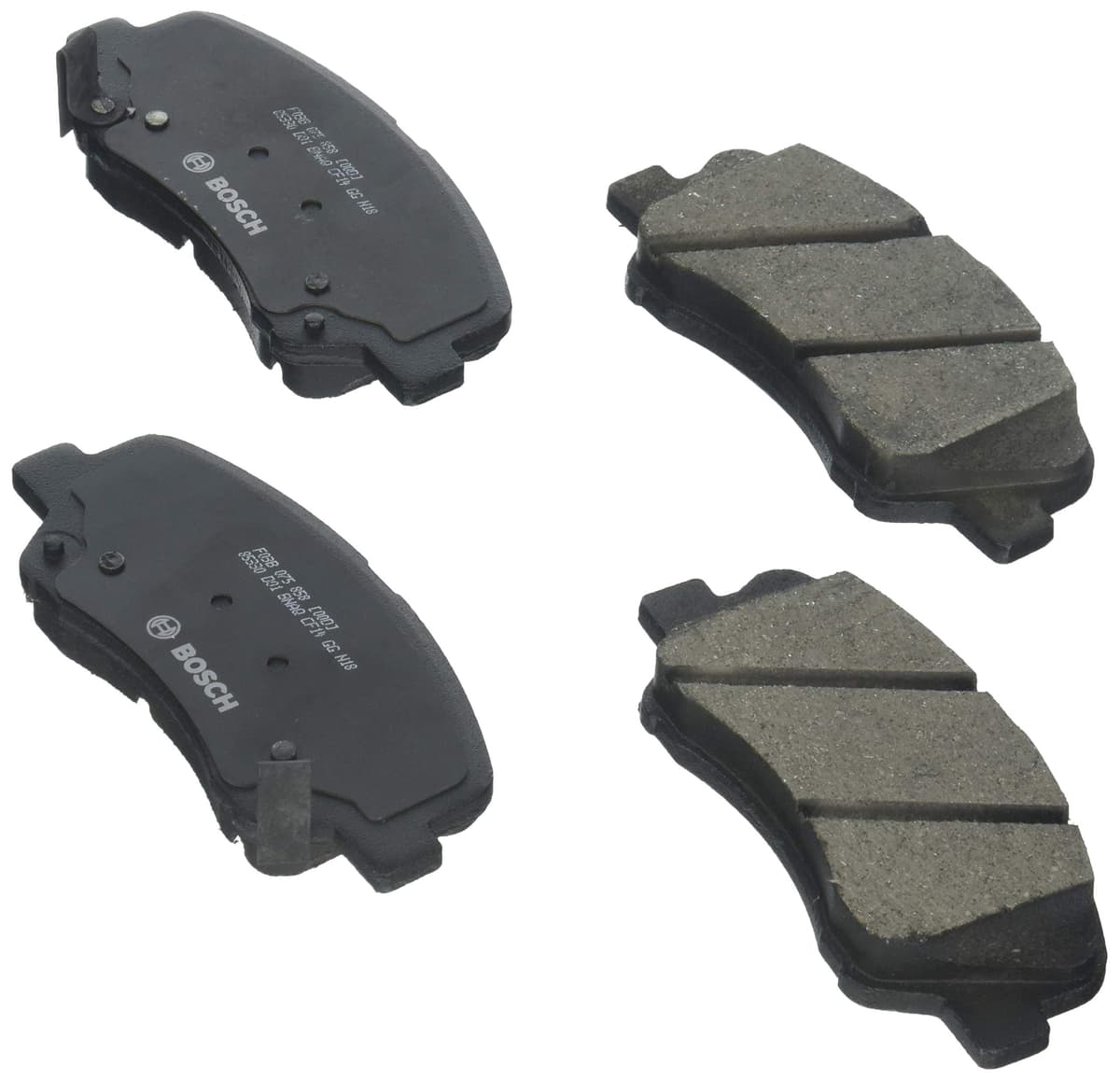 Bosch BC914 QuietCast Premium Ceramic Disc Brake Pad Set For: Acura ILX; Honda Accord, Civic, CR-V, Element, Fit, Front — view 178
