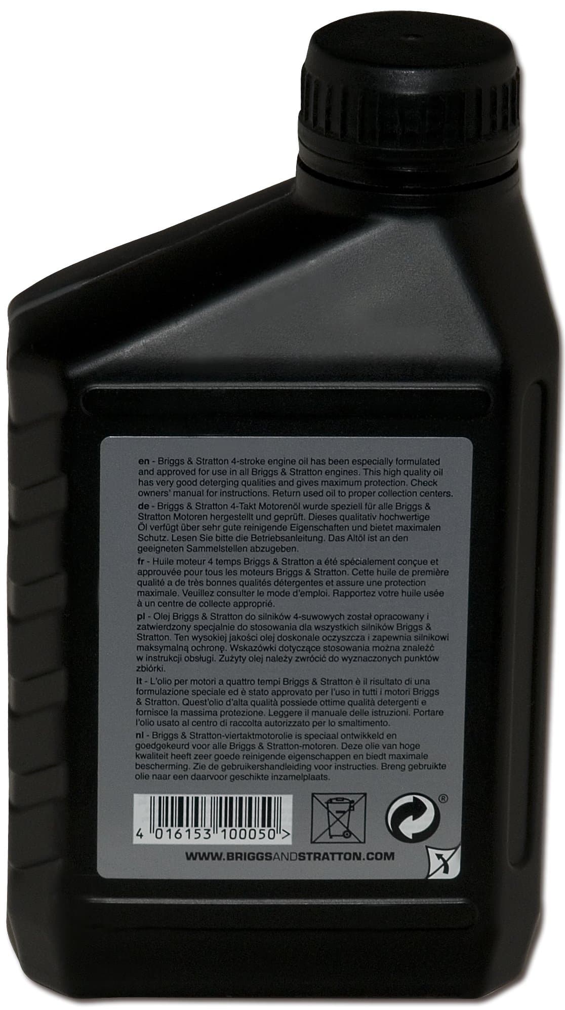 Briggs & Stratton 100005E 4-stroke lawn mower engine oil SAE30, 0.6 l,Black — view 2