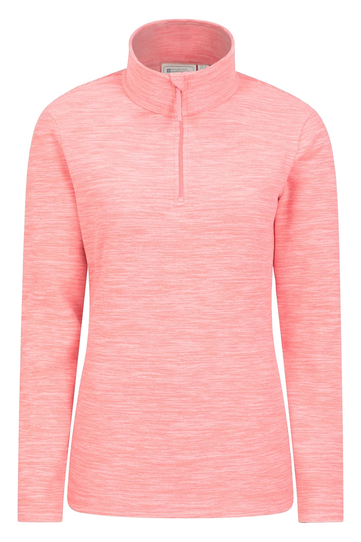 Mountain Warehouse Camber Half Zip Women's Fleece - Lightweight, Warm & Cosy Half Zip Sweatshirt - Best for Spring Summer, Camping, Outdoors, Travelling & Hiking — view 36