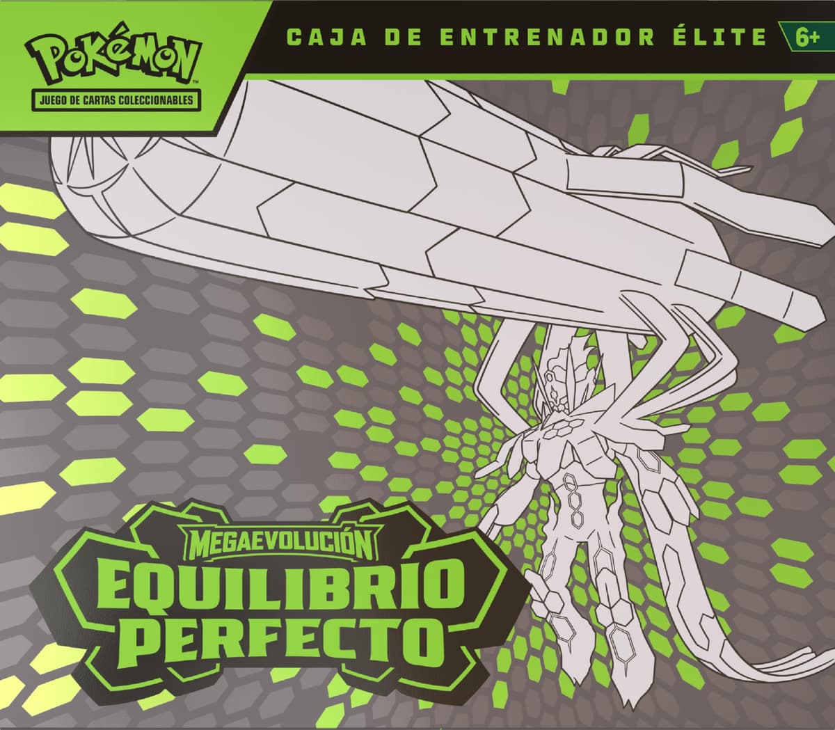 Pokémon: Caja de Entrenador Élite de Megaevolución-Equilibrio JCC Pokémon (1 Carta de promoción con ilustración expandida, 9 Sobres de Mejora y Accesorios prémium) — view 2