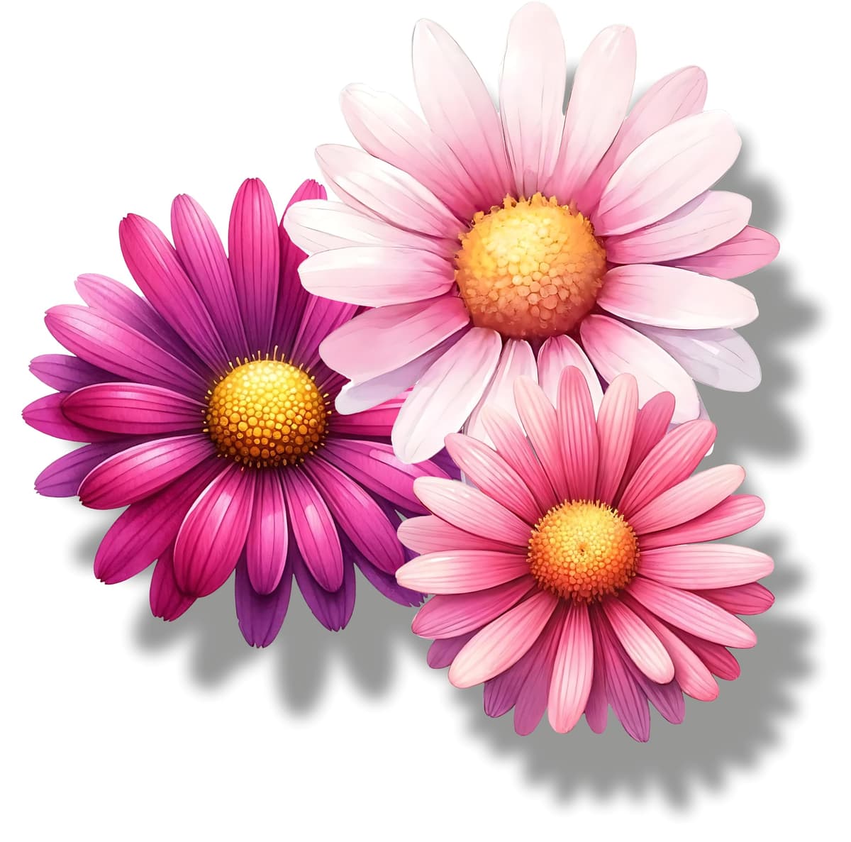 x9 Colourful Daisy Flower Vinyl Sticker, Floral Decal Cover up Marks, Multi-Purpose Ideal for Bin, Car, Laptop, Bike, Wall, Dustbin. Camper Van & More. Weatherproof & Vibrant. (Colourful Daisy) — view 15