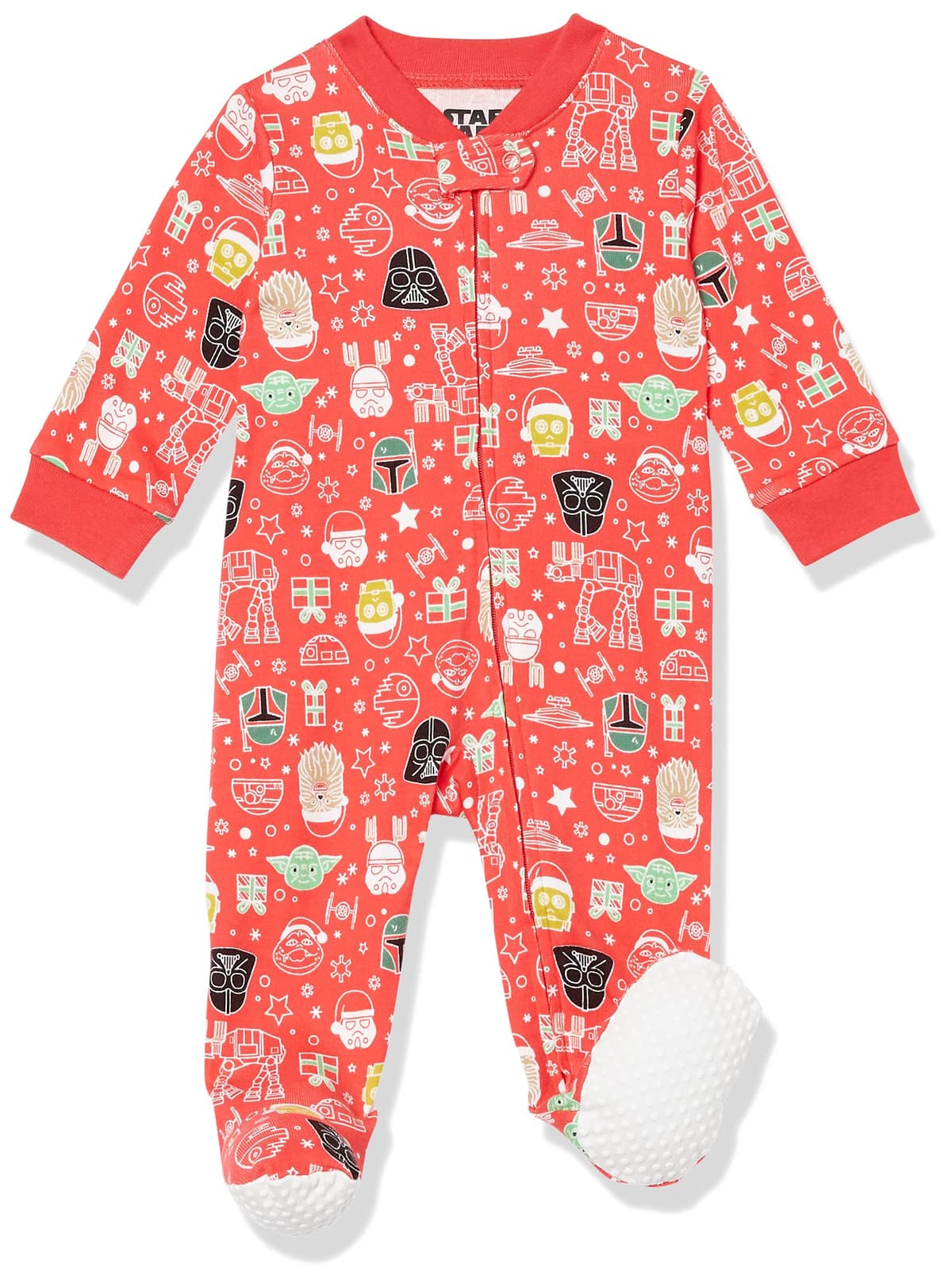 Amazon Essentials Disney | Marvel | Star Wars Pijama Ceñido de Algodón con Pies Unisex Bebés y Niño, Paquetes Múltiples — view 6