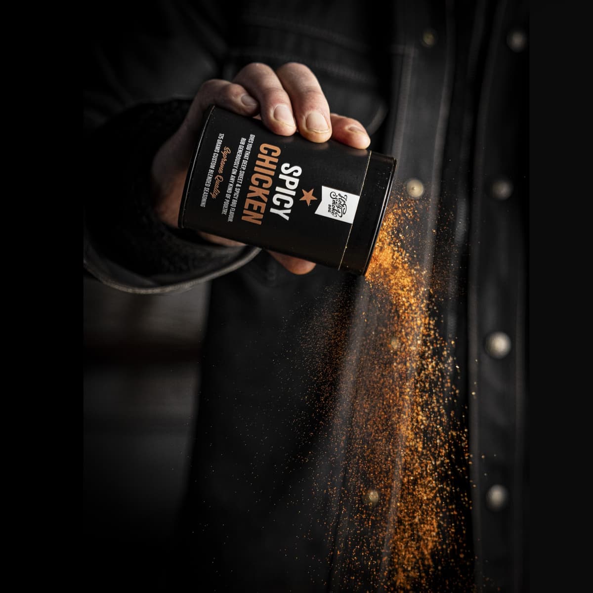 Spicy Chicken Rub Sazonador Especias Picantes para Barbacoa de Pollo Mezcla de Condimento Seco Marinada Seca pimientos para Carne y Bistec Cerdo Pavo Verdura sin gluten 175g — view 5