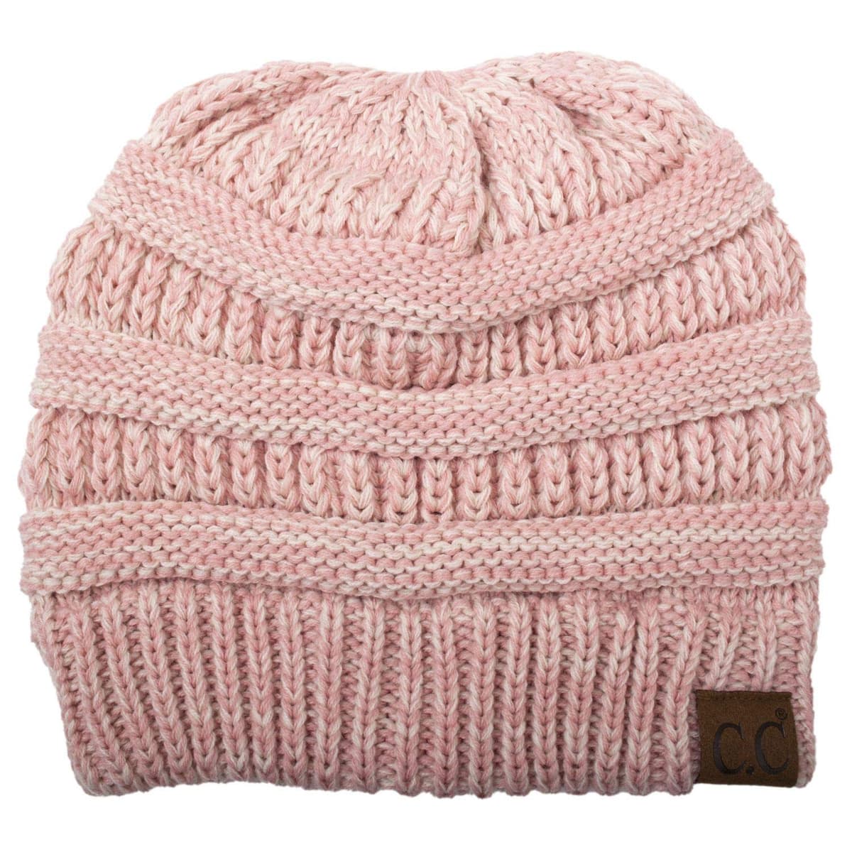 Warm Chunky Soft Stretch Cable Knit Beanie Skully — view 100