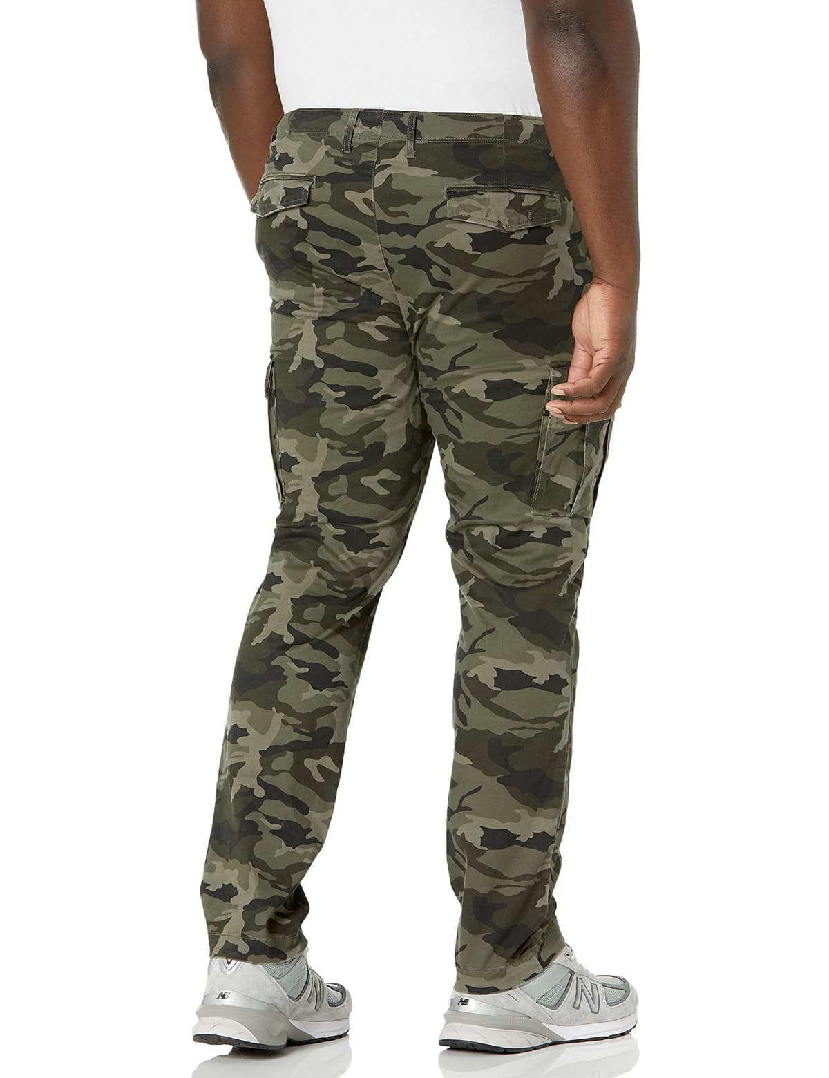 Amazon Essentials Men's Straight Fit Stretch Cargo Work Trousers (Available in Big & Tall) — view 2