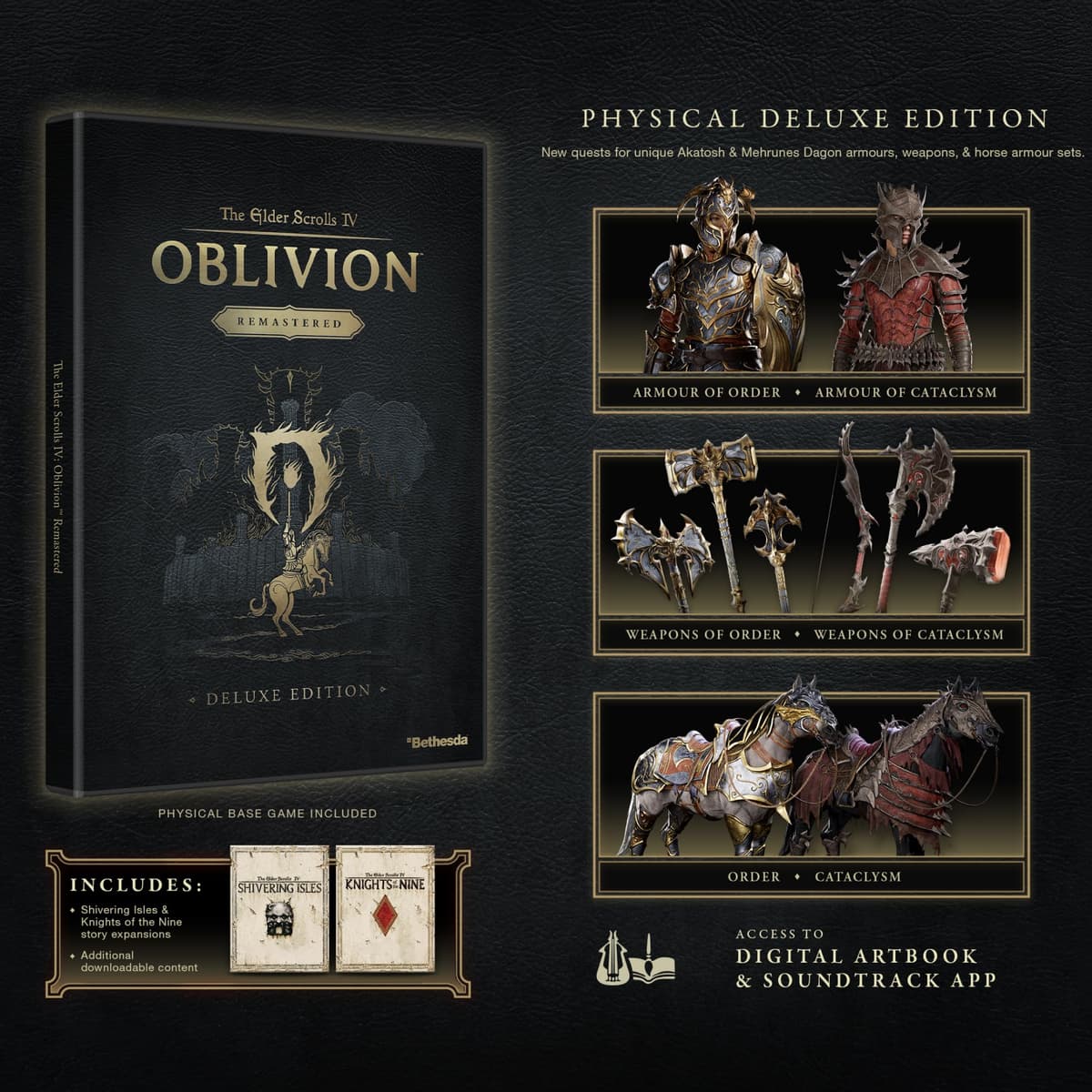 The Elder Scrolls IV: Oblivion™ Remastered – Physical Deluxe Edition – PlayStation®5 | Required Content Download — view 2