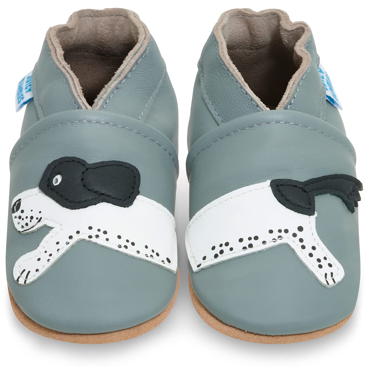 Zapatos de Bebé – Zapatillas de Cuero Niño Niña – Patucos de Piel con Elástico para Bebé - Zapatitos Primeros Pasos - Pantuflas Infantiles 0-6 Meses 6-12 Meses 12-18 Meses 18-24 Meses 2-3Años — view 30