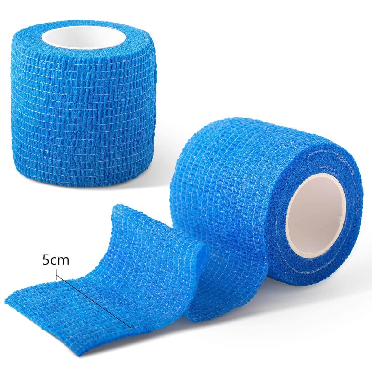 14 Banda Venda Cinta Bendaje Adhesiva Deportiva Tape Crossfit Dedos (Azul) — view 2