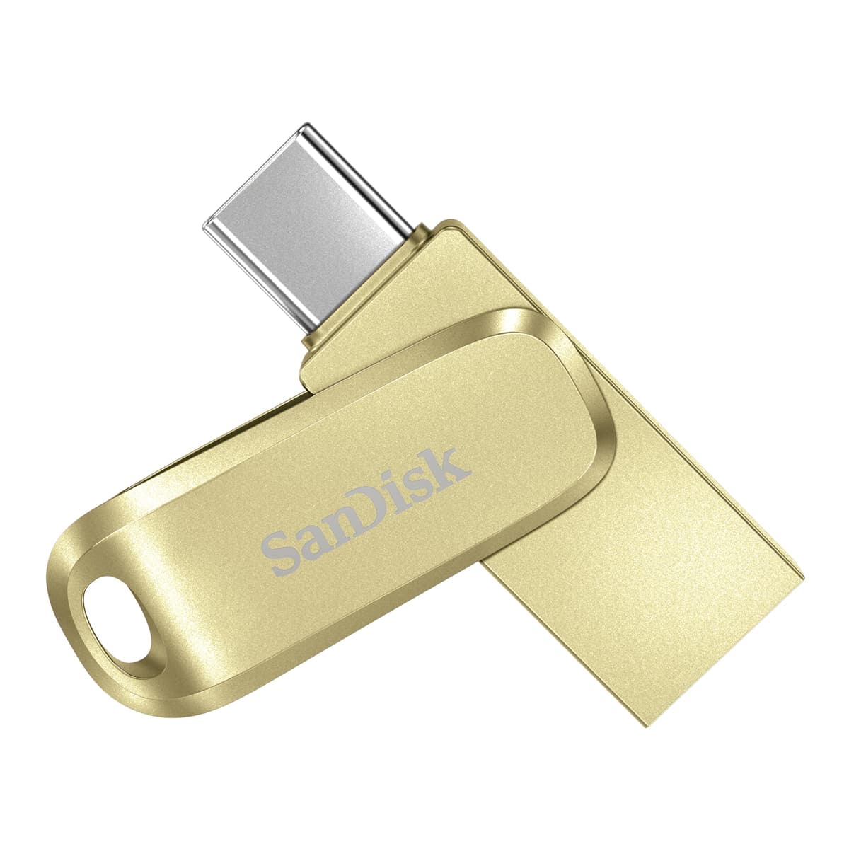 SanDisk Ultra Dual Drive Luxe USB Type-C Flash Drive 128GB (Memory stick up to 400 MB/s, Reversible Type-C & Type-A connectors for Smartphone, Tablets, Macs & computers, All Metal) Silver — view 9