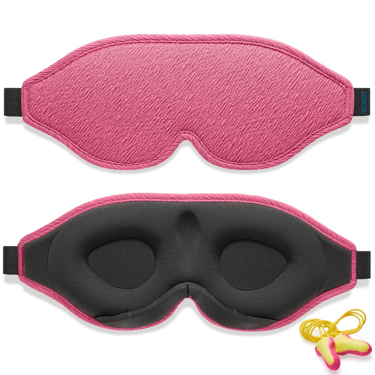 Antifaz para Dormir Innovador para Hombres y Mujeres, Máscara con Diseño que Bloquea la luz y la Claridad al 99.99%, para Dormir, Tomar una Siesta, Meditar, Descansar bien y Viajar（Azul） — view 14