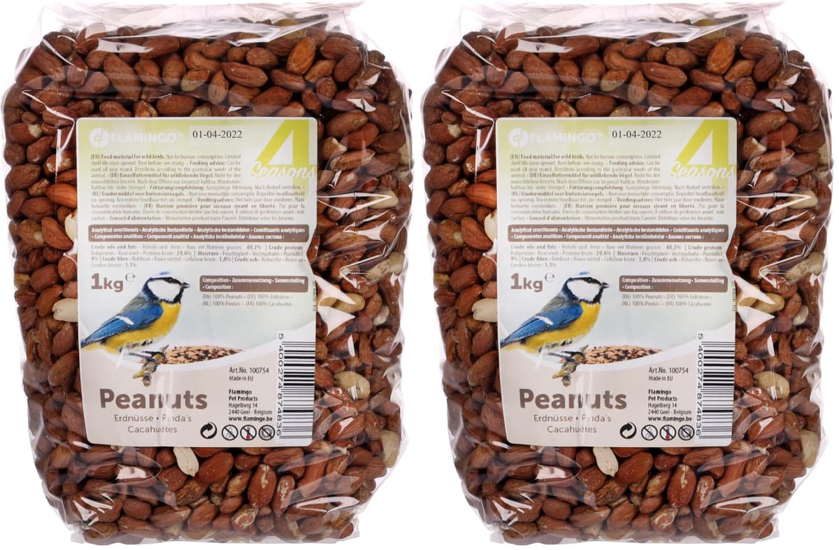 Semillas para Pájaros – Cacahuetes Pelados 1kg comedero pájaros Exterior — view 3