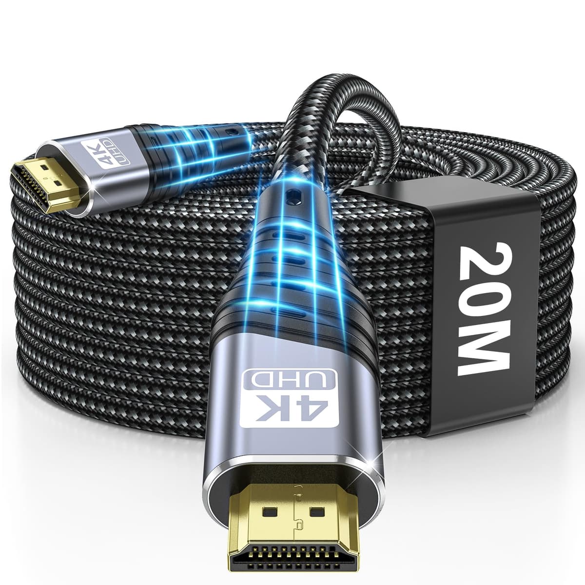 TEFLOTY Cable HDMI 2.1, Cable HDMI 8K de Alta Velocidad Ultra HD 48Gbps 8K@60Hz 4K@120Hz 7680P eARC HDCP 2.2&2.3 DTS:X Compatible con HDTV, PS5/4/3, Xbox Series X/S, Monitor Mehr (1M) — view 12