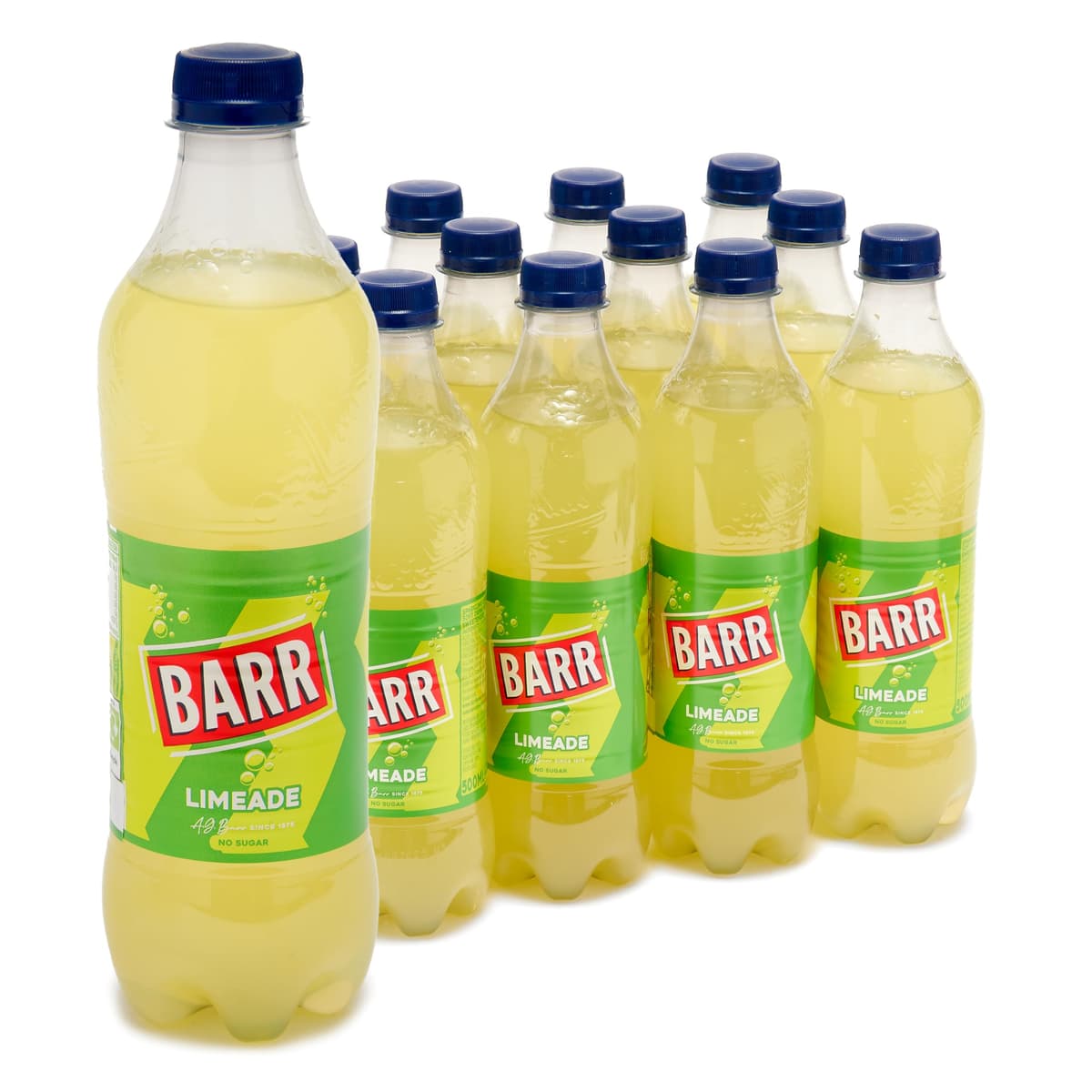 BARR 24 Pack American Cream Soda, Zero No Sugar Sparkling Soft Drink with a Creamy Taste of American Cream Soda Fizzy Pop, 24 x 330ml Cans — view 24