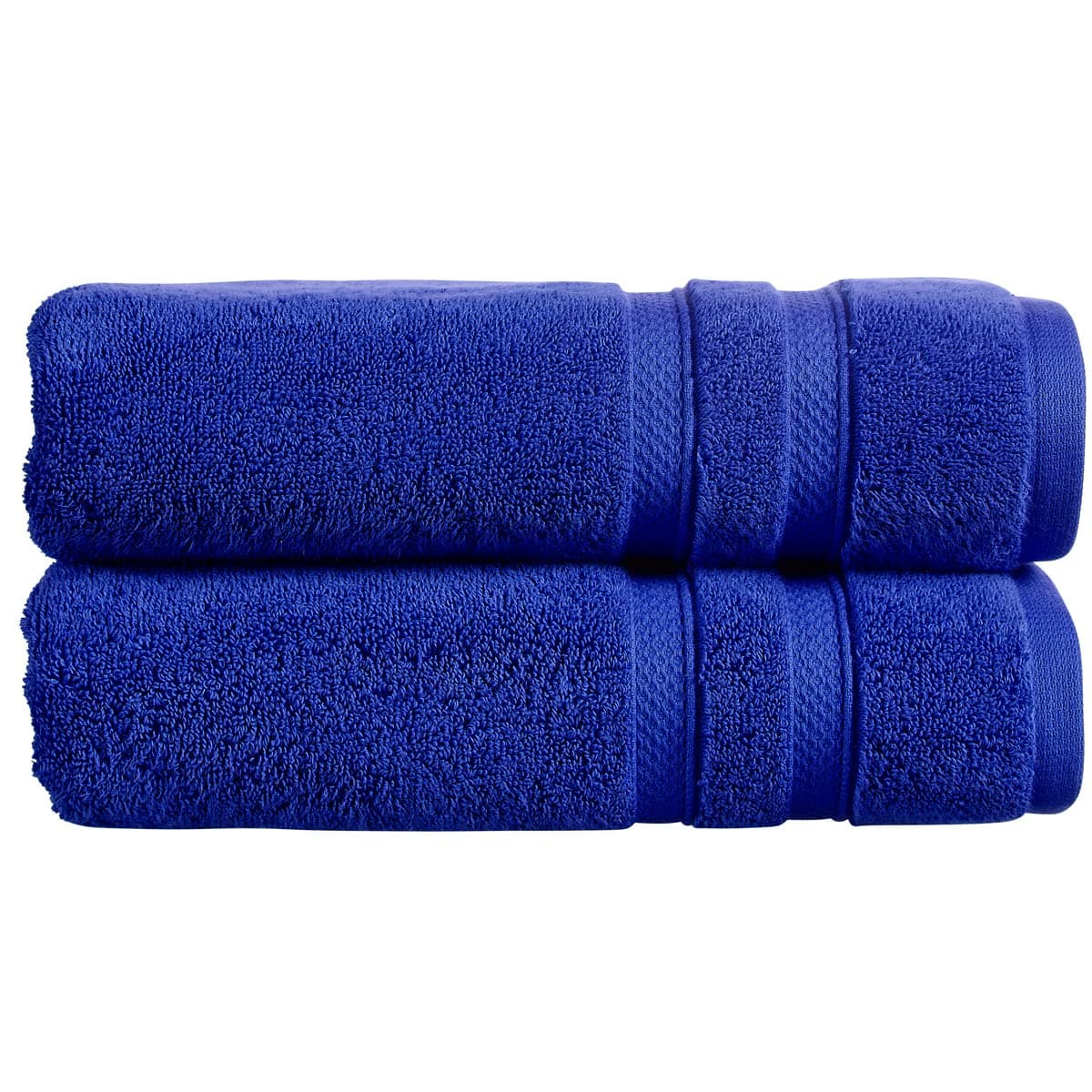 Christy Chroma Bath Towels | Set of 2 | Highly Absorbent Heavyweight 675GSM | Bold and Bright | Soft Velvety Smooth Bathroom Shower Towels | 100% Cotton | Sustainably Made | Ash Grey — view 92