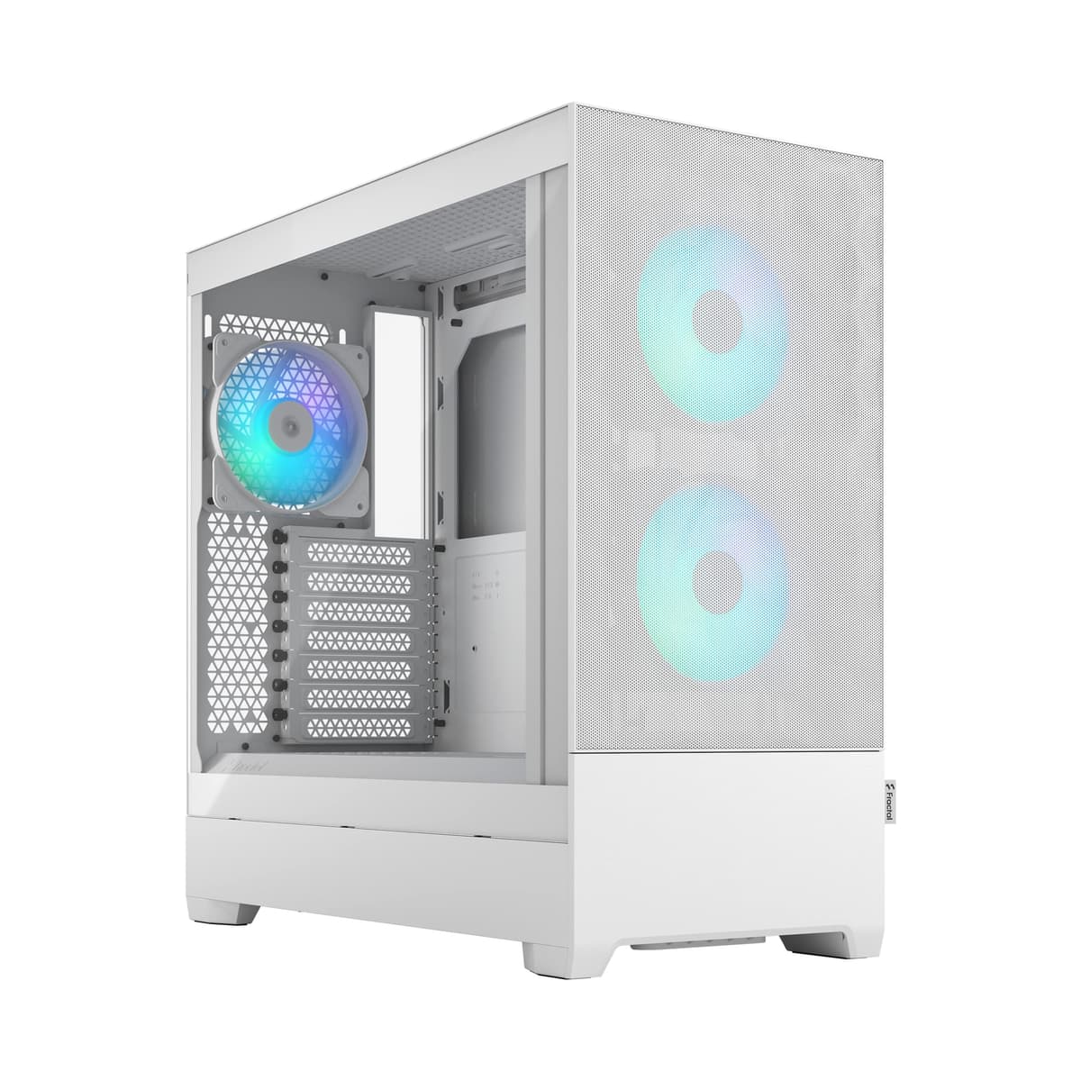 Fractal Design Pop Silent Black Mid Tower PC Case - Sound-Dampening Panels with 3 Aspect Fans - ATX mATX Mini ITX Compatibility for Quiet Performance — view 5