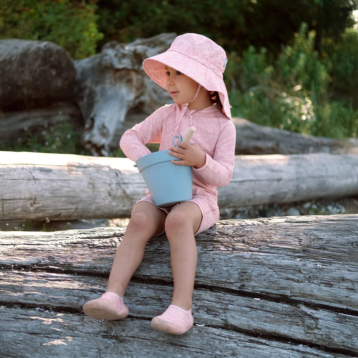 Jan and Jul Breathable and Adjustable Sun-Hat with Neck Flap for Kids — view 2