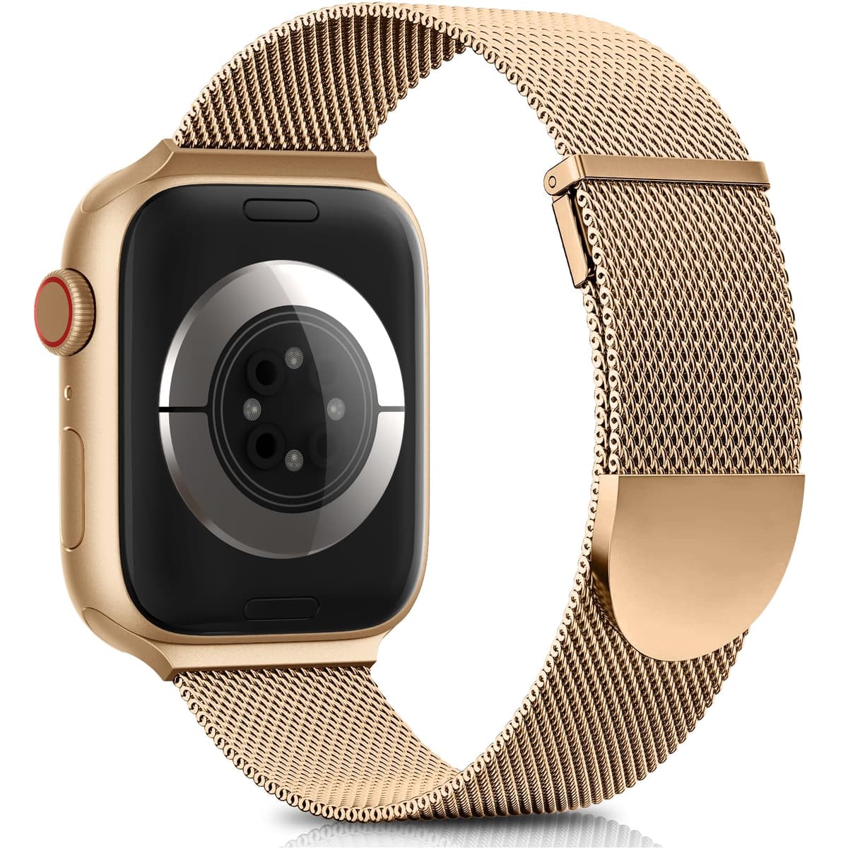 Higgs Strap Compatible with Apple Watch Straps 42mm 46mm 45mm 44mm 41mm 40mm 38mm 49mm for Women Men, Dual Magnetic Adjustable Metal Band for iWatch Series 11 10 9 8 7 6 5 4 SE Ultra 3 2 1 — view 22