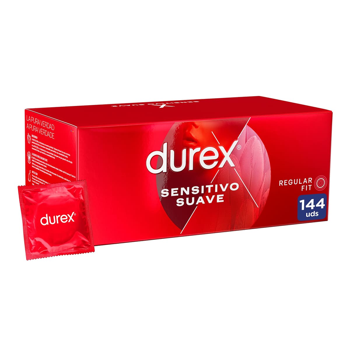 Durex Preservativos Sensitivo Suave, Fino para Mayor Sensibilidad, 12 condones — view 2