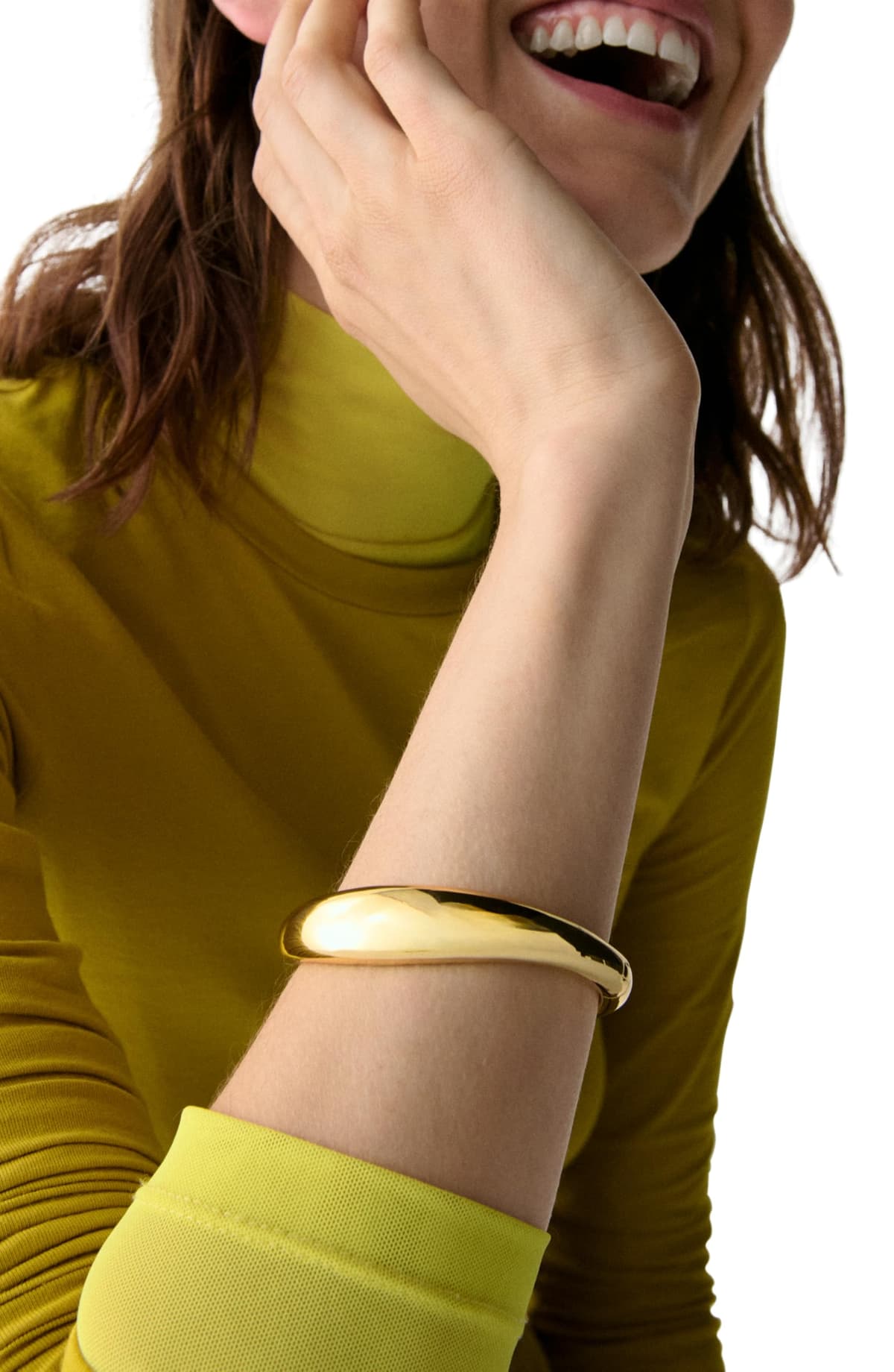 Kate Spade New York Molten Bangle (Gold) — view 4