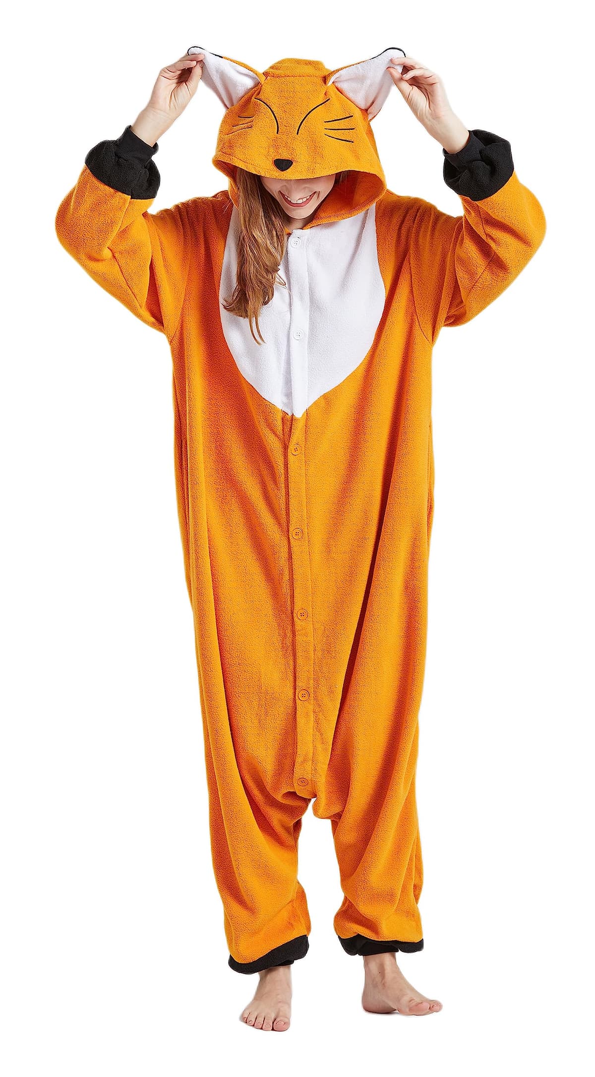 SimZoo Adulto Disfraz Pijama Unisex Pijama Kigurumi Onesie para Carnaval Halloween Cosplay Ropa de Dormir Traje de Disfraz para Navidad Festival Mujer y Hombre — view 33