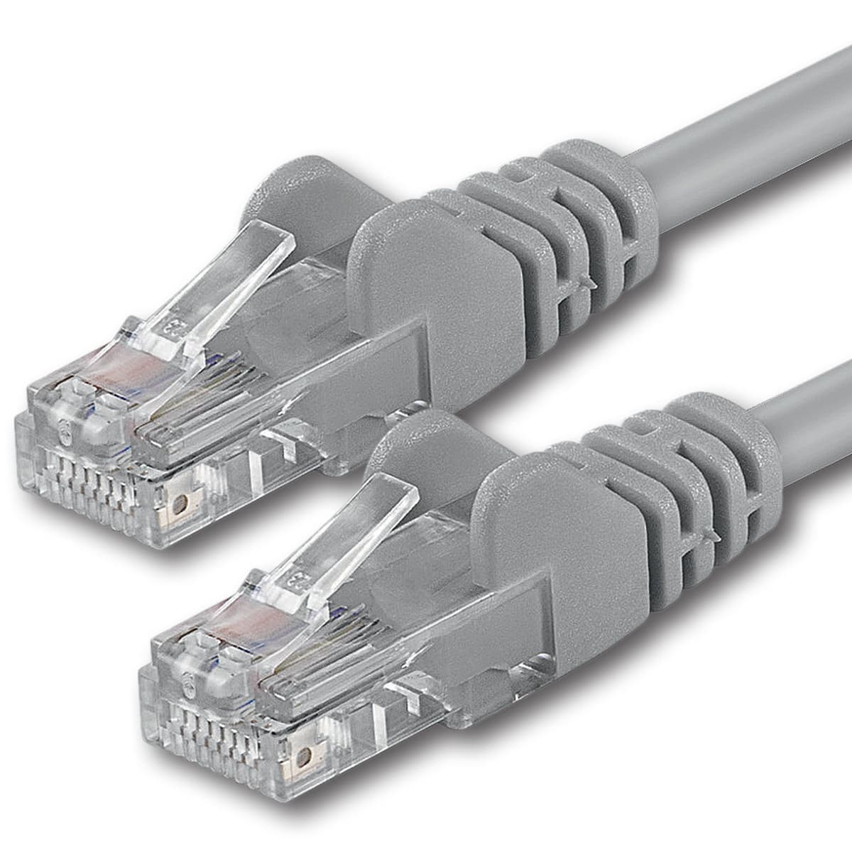 1aTTack.de 0.25m - black - 10 pieces - (PACK) - CAT.6 CAT6 Ethernet LAN network cable 1000 Mbit/s patch cable — view 116