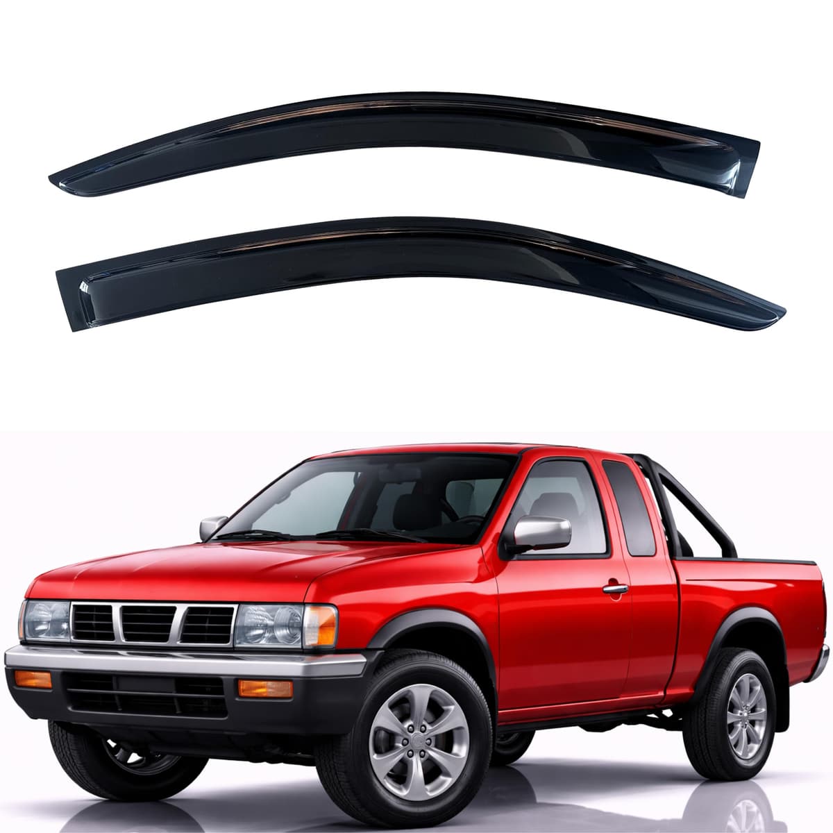 KPY Rain Guards Fit for 2006-2013 Lexus IS250 IS350, Out-Channel Window Visors Vent Wind Deflectors 4PC, Car Accessories for 06-13 Lexus is Series — view 249