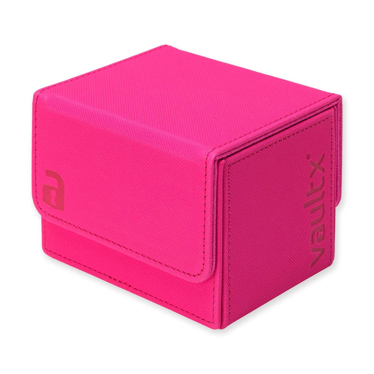 Vault X Caja para mazos de cartas coleccionables de carga lateral, 100+ cartas, material Exo-Tec de primera calidad, tapa magnética extraíble, MTG Commander, TCG (Negro/Amarillo) — view 16